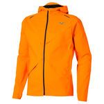 Vêtements Mizuno Mizuno Tech Thermal Charge Veste running Hommes-orange