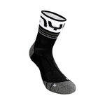 V&ecirc;tements UYN UYN Veloce Chaussettes De Running Hommes-Noir,Blanc