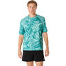 Road Lite-Show Maillot De Course Hommes-Turquoise,Multicouleur
