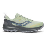 Chaussures de running Saucony Saucony Peregrine 14 GTX Chaussure Trail Femmes-Gris,Gris Foncé