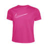 Dri-Fit One GX T-shirt Filles-Rosé, Blanc