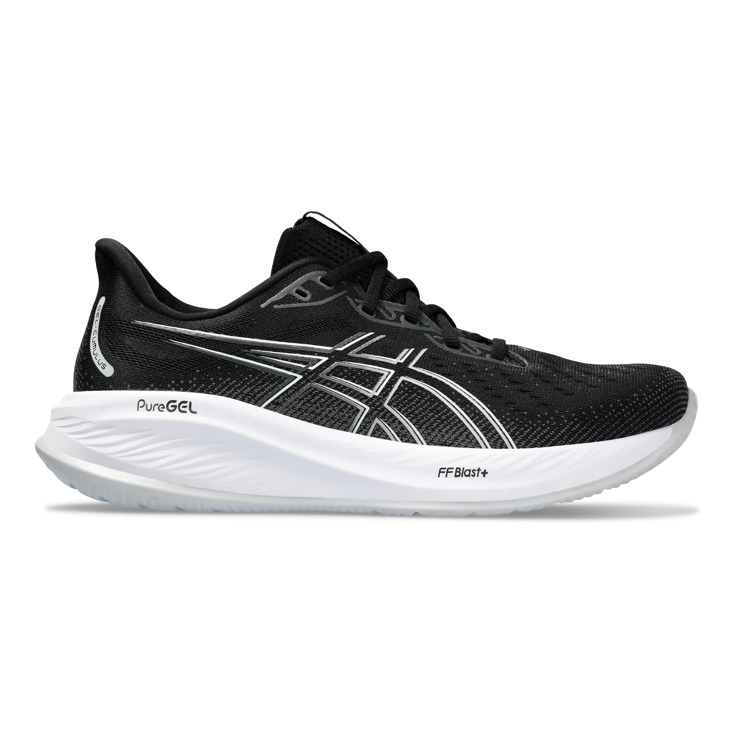 Acheter ASICS Gel Cumulus 26 Chaussure De Running Sans Stabilisateurs Hommes Noir Blanc en ligne Running Point FR