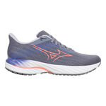 Chaussures de running Mizuno Mizuno Wave Inspire 21 Chaussure De Running Avec Stabilisateurs Femmes-Bleu