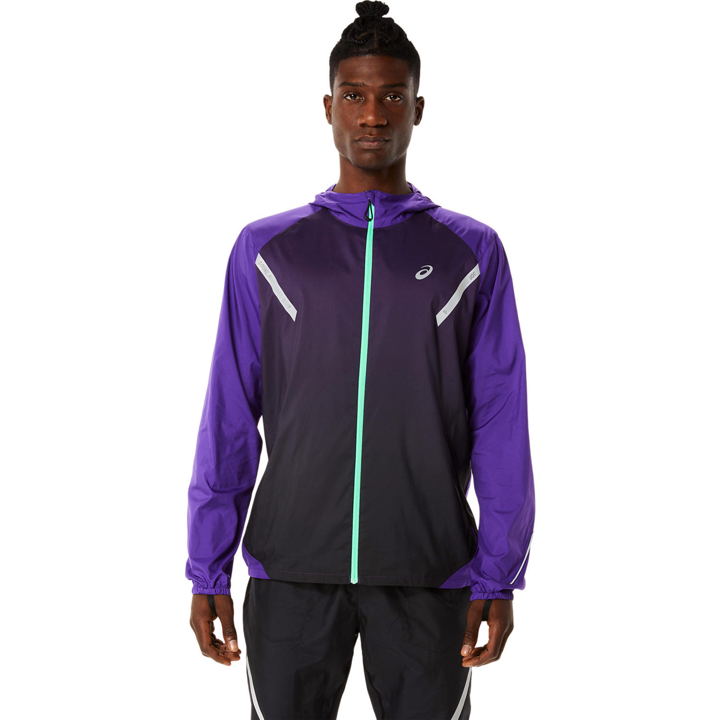 Veste asics homme violet top