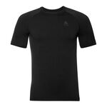 Vêtements Odlo Odlo Performance Warm Eco BI Top Crew Neck T-shirt Hommes-Noir