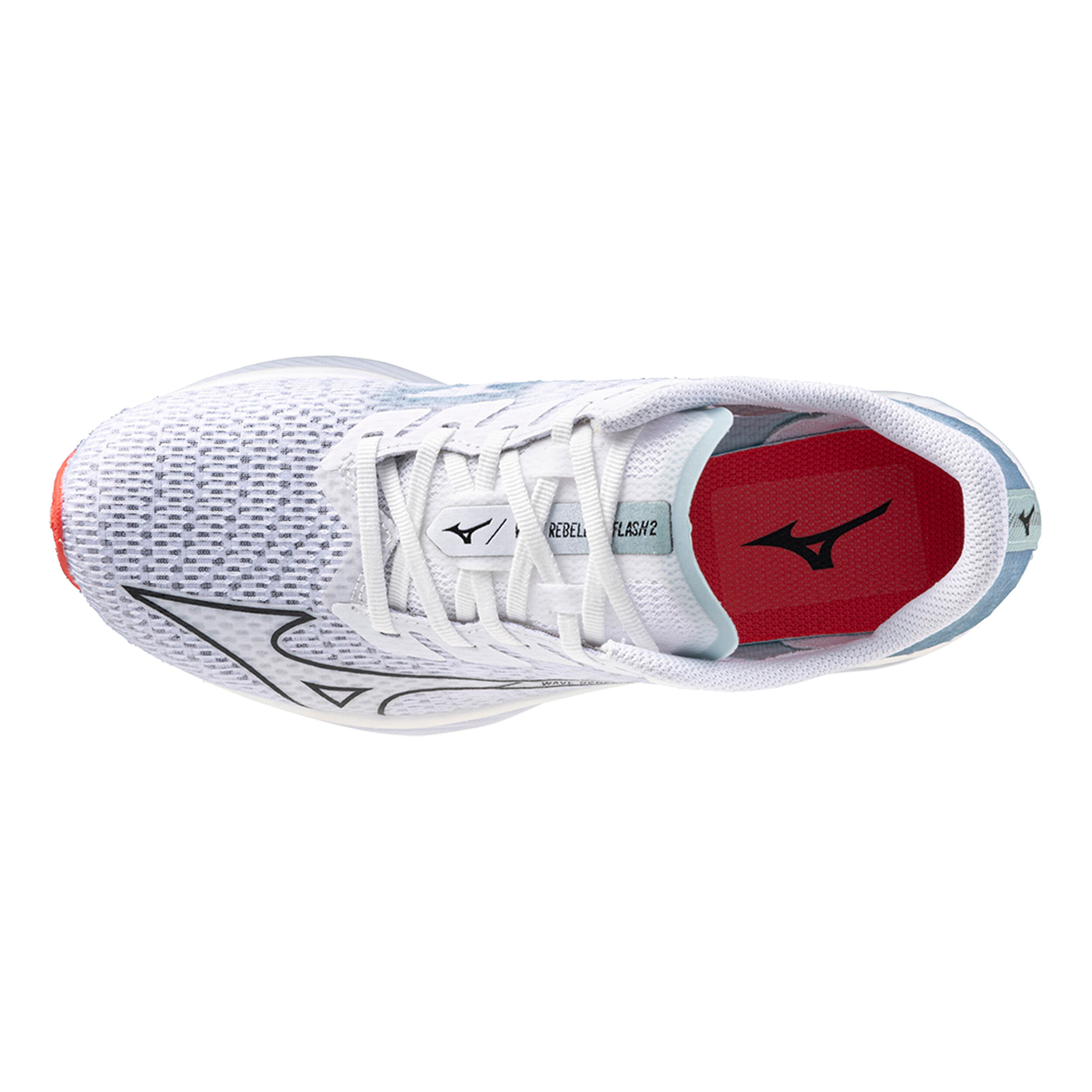 Acheter Mizuno Wave Rebellion Flash 2 Chaussure De Competition Femmes Blanc Mint en ligne Running Point FR