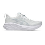 Chaussures de running ASICS ASICS Novablast 5 Chaussure de running sans stabilisateurs Femmes-blanc, gris