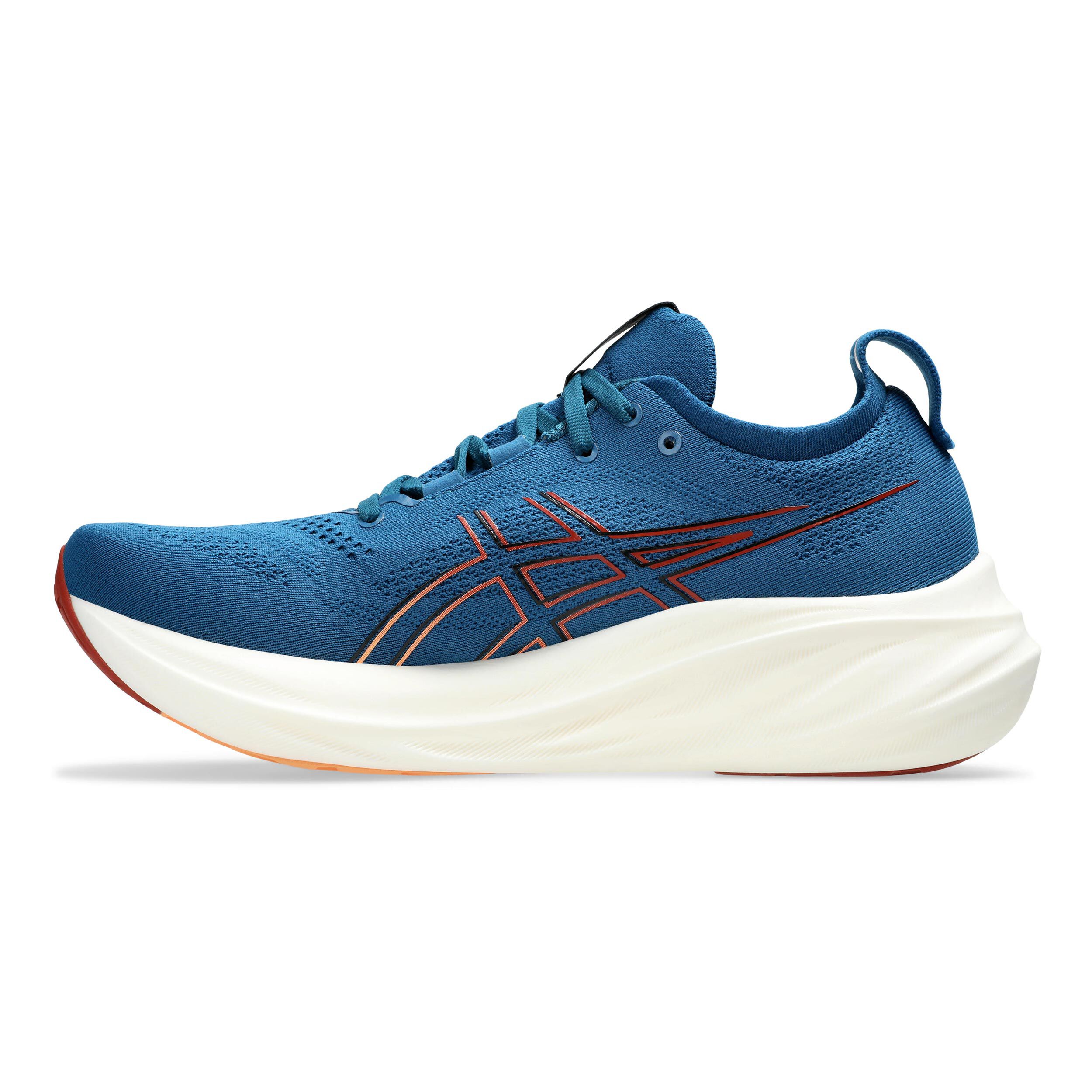 Acheter ASICS Gel Nimbus 26 Chaussure De Running Sans Stabilisateurs Hommes Bleu Blanc en ligne Running Point FR