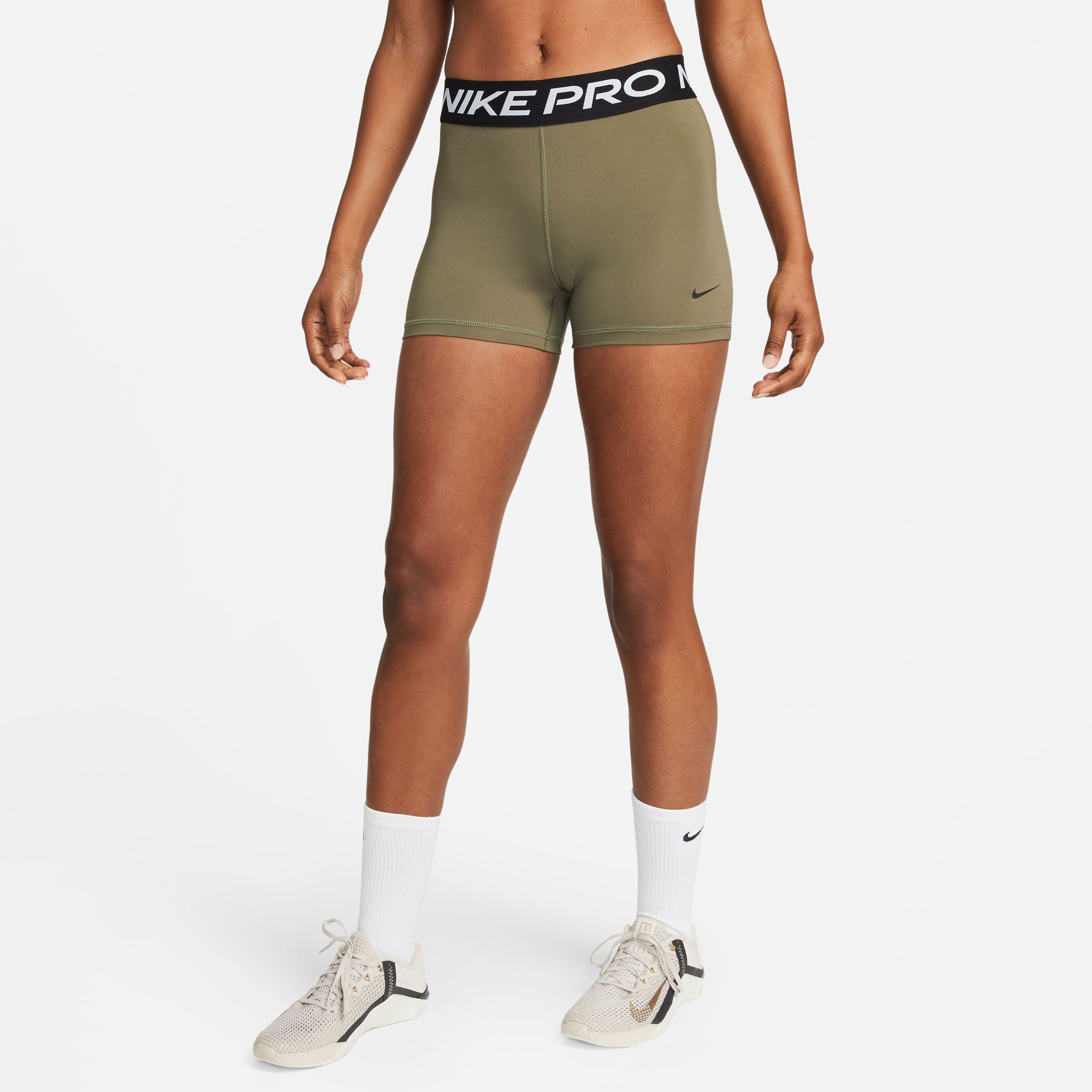Mallas nike pro olive discount