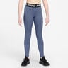 Pro Collant tight Filles - bleu gris, noir