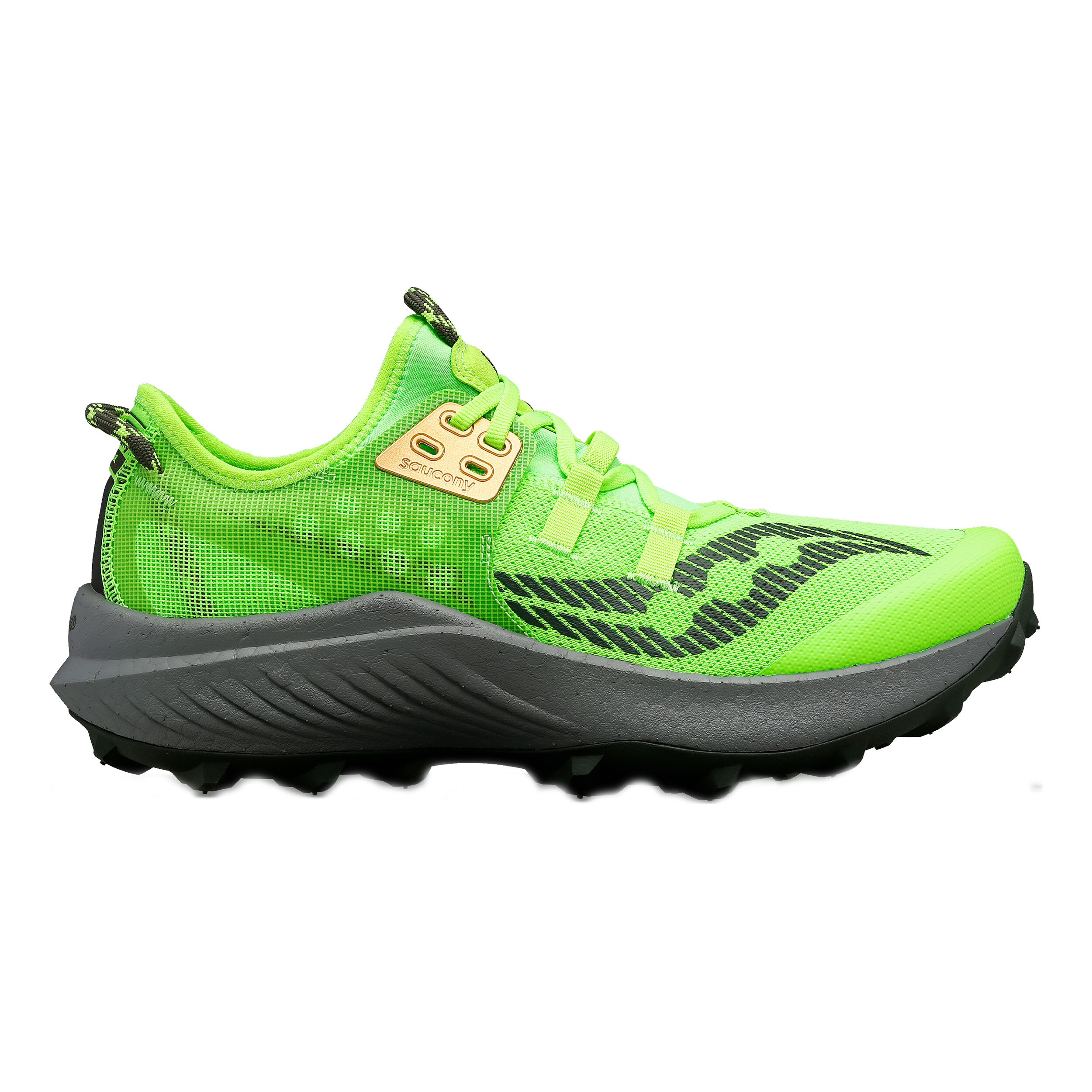 Acheter Saucony Endorphin Rift Chaussure Trail Hommes Vert Fluo Noir en ligne Running Point FR