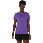 Vêtements ASICS ASICS Road Seamless Maillot De Course Femmes-Violet