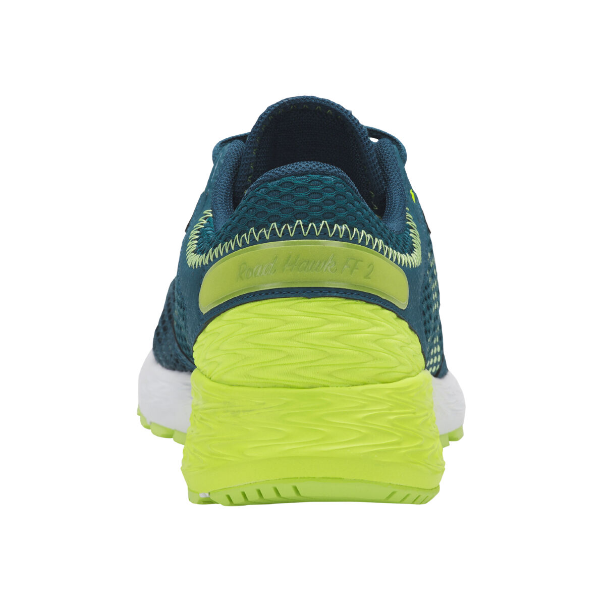 Acheter ASICS RoadHawk FF 2 Chaussure De Running Sans Stabilisateurs Hommes Bleu Jaune Citron en ligne Running Point FR
