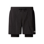 V&ecirc;tements The North Face The North Face Sunriser 2in1 6in Short De Running Hommes-Noir