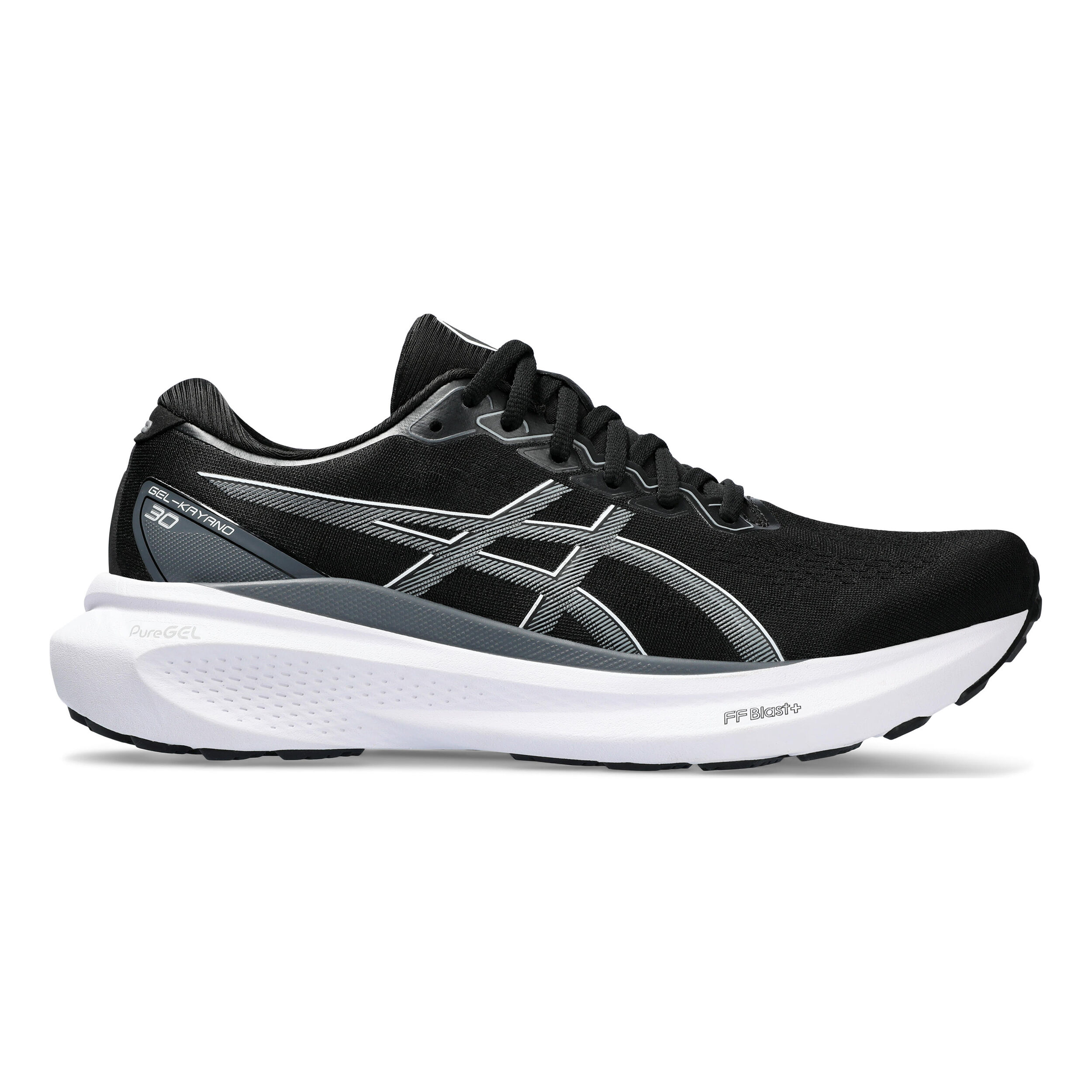 Acheter ASICS Gel Kayano 30 Chaussure De Running Avec Stabilisateurs Hommes Noir Gris en ligne Running Point FR