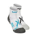 Vêtements UYN UYN Super Fast Chaussettes De Running Pack De 2 Unités Femmes-Blanc,Turquoise