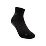 Performance Quarter Chaussettes De Running-Noir