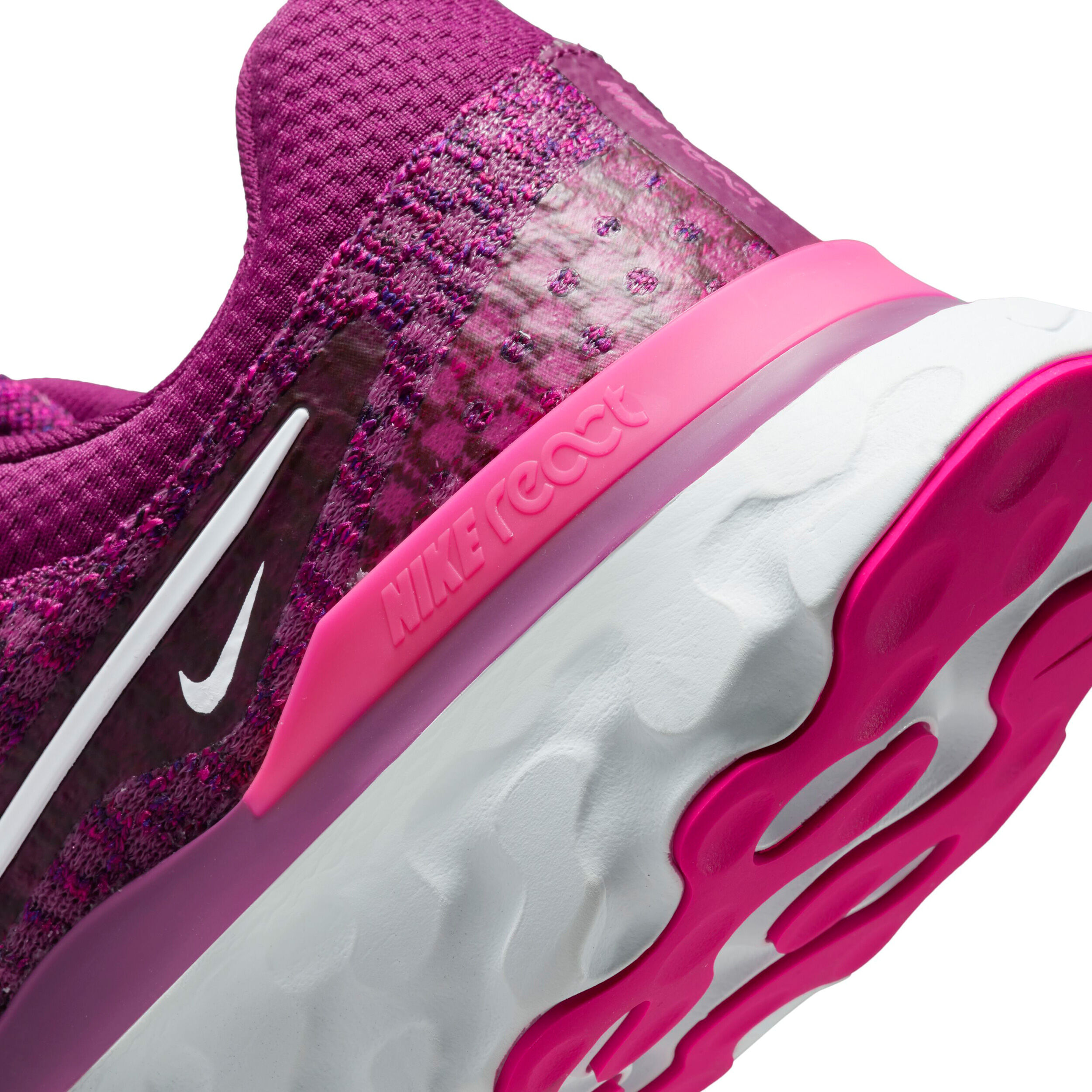 Acheter Nike React Infinity Run Flyknit 3 Chaussure De Running Sans Stabilisateurs Femmes Pink Rouge en ligne Running Point FR