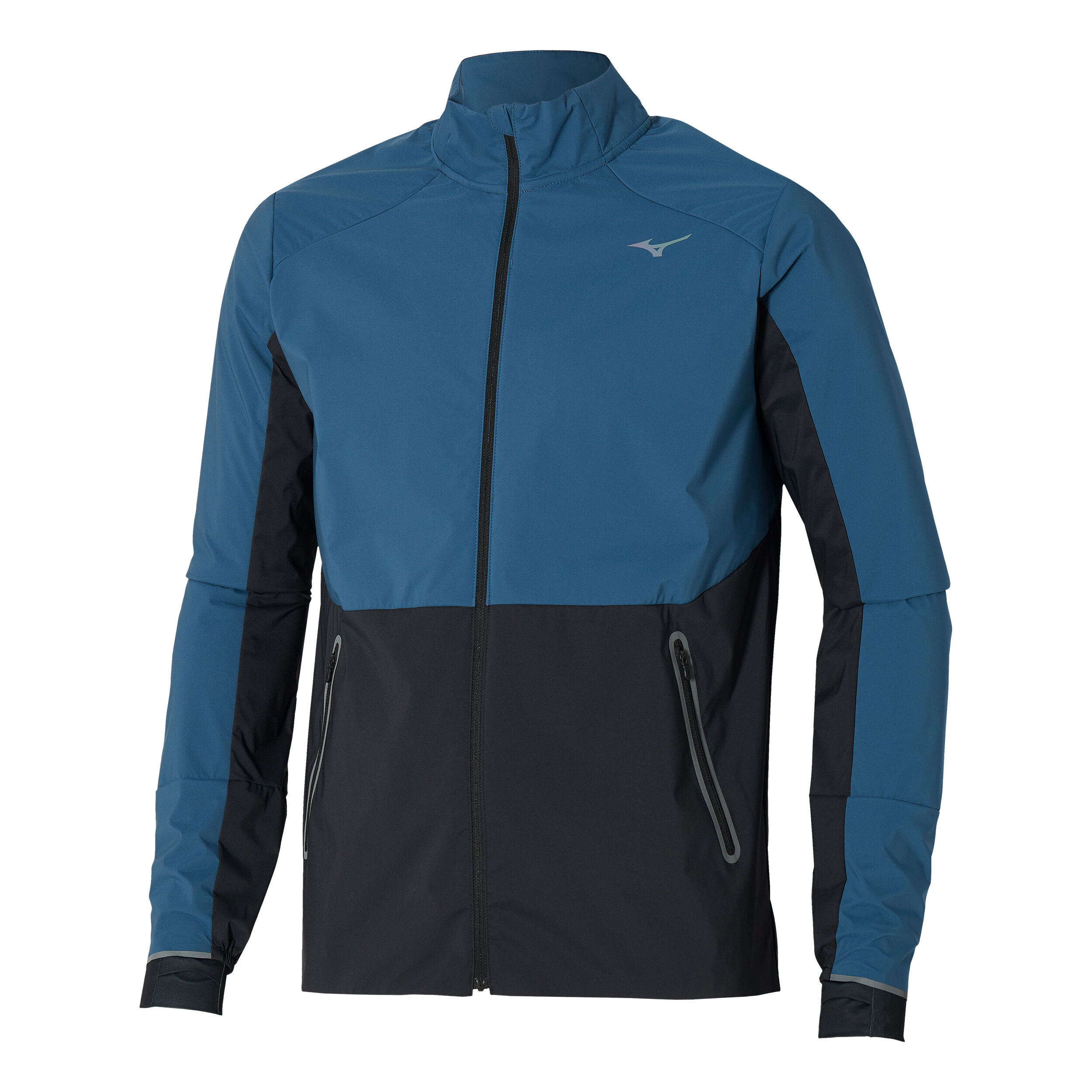 Acheter Mizuno Premium Warm Veste Running Hommes Bleu Bleu Fonce en ligne Running Point FR