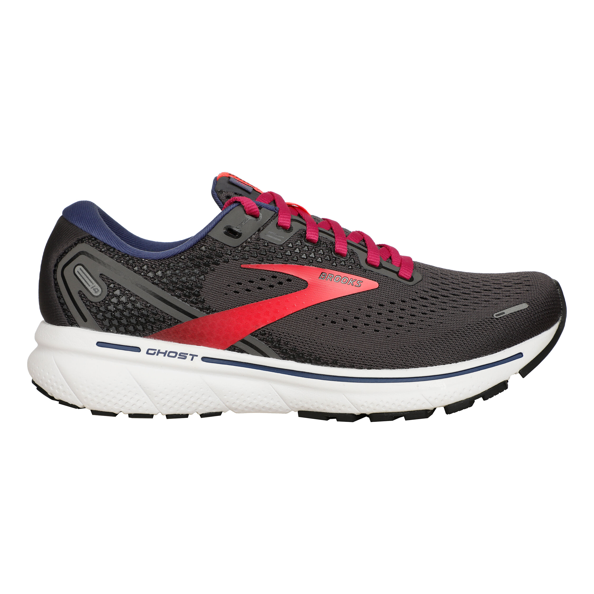 Acheter Brooks Ghost 14 Chaussure De Running Sans Stabilisateurs Femmes Gris Pink en ligne Running Point FR